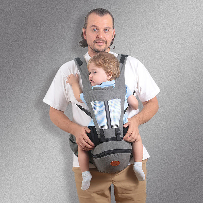 Baby-Hüftsitz-Träger-Baby-Taille-Hocker für Kinder Kleinkind mit verstellbarem Gurt-Schnalle-Tasche weich, innen, riesige, ergonomische Baby-Trage tasche